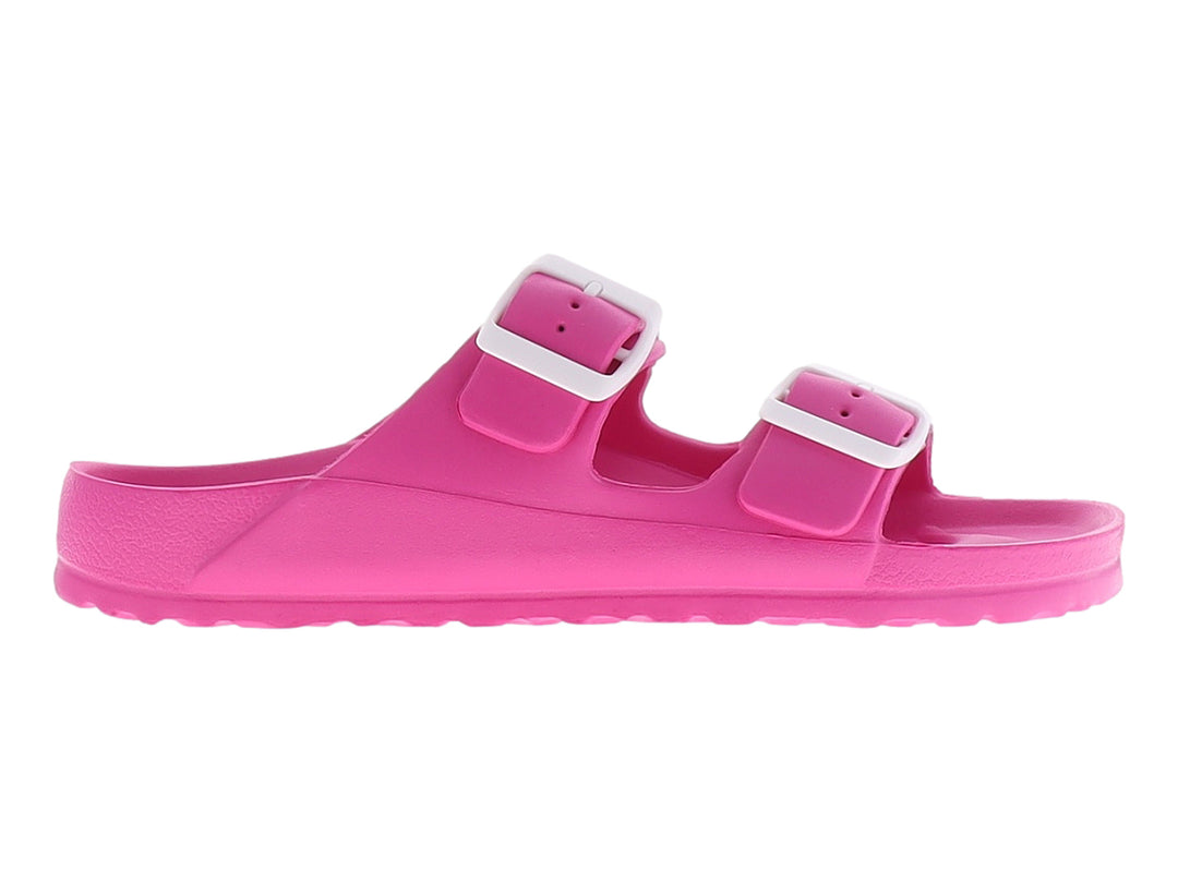 Sandalias Elega Coral y Blanco para Mujer