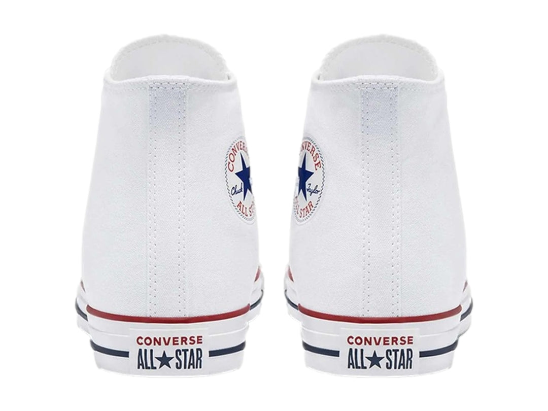 Tenis Converse Chuck Taylor Leather Hi Blancos Unisex