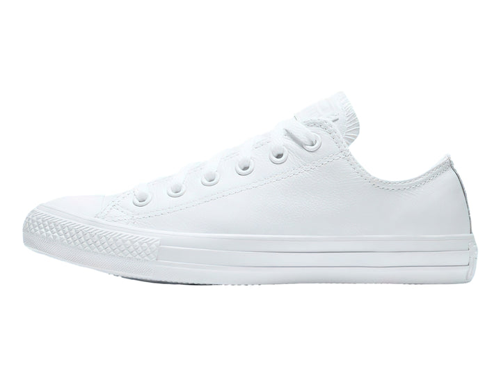 Tenis Converse Chuck Taylor Leather Ox Blancos para Hombre