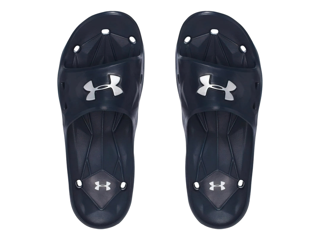 Sandalias Under Armour Locker III Azul Marino para Hombre