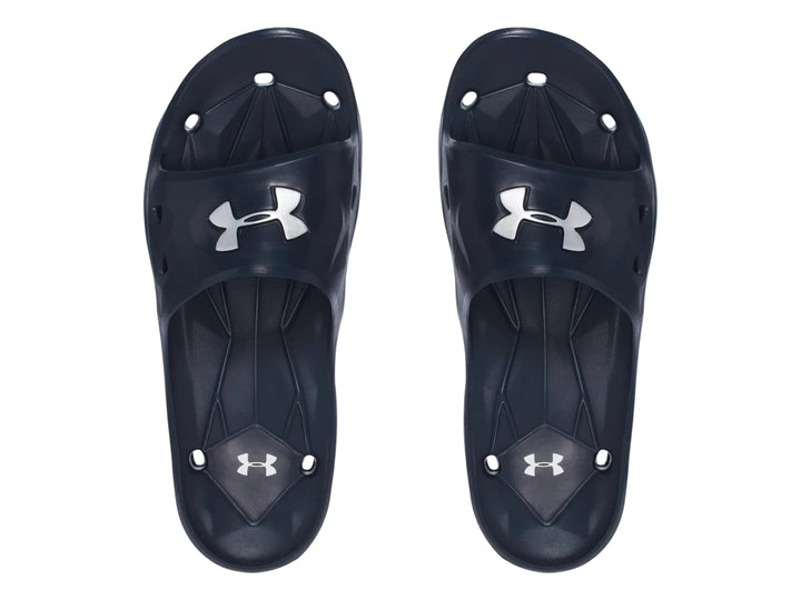 Sandalias Under Armour Locker III Azul Marino para Hombre