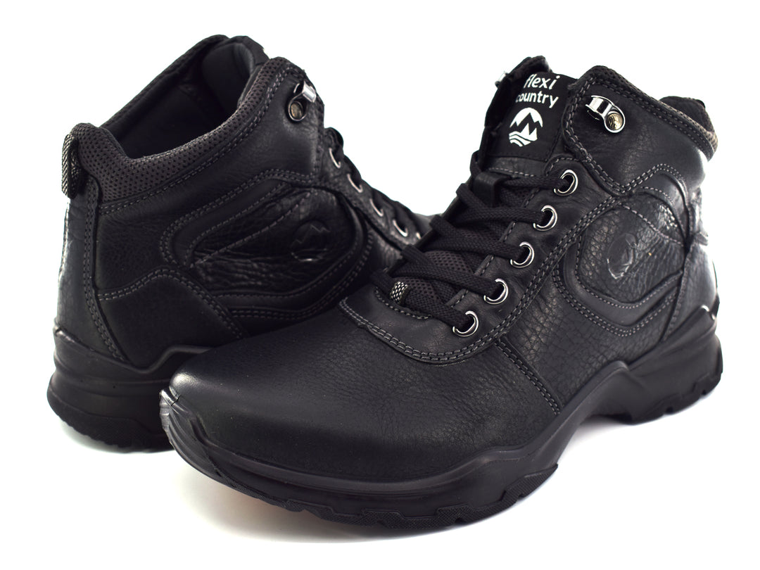 Botas Flexi Sheldon Country Negro para Hombre