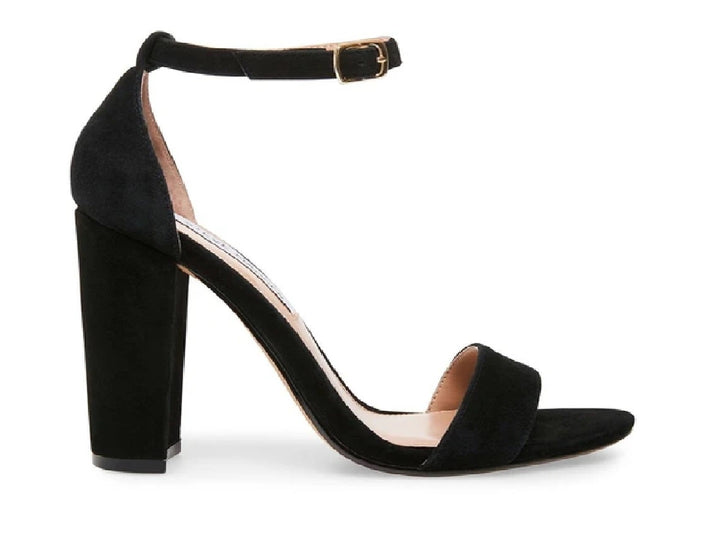 Zapatillas Steve Madden Carrso Negro Gamuza para Mujer