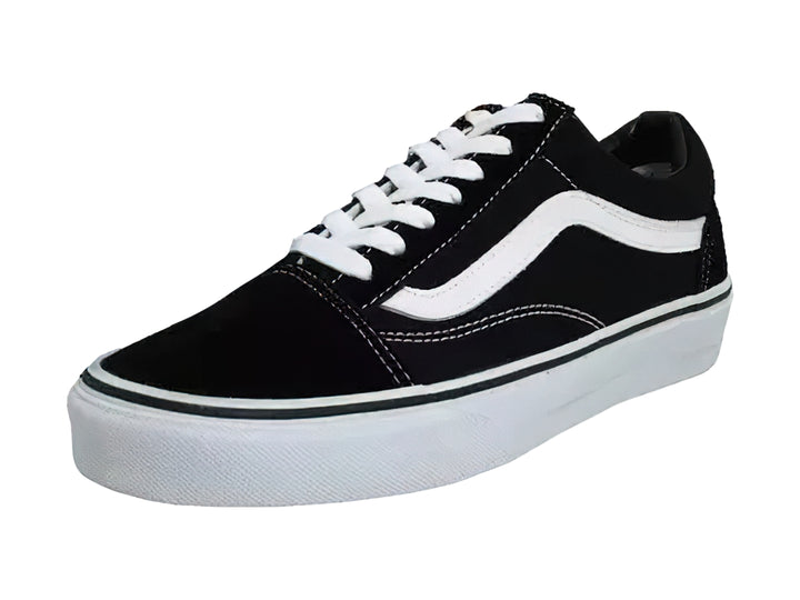 Tenis Vans Old Skool Negro con Blanco Unisex