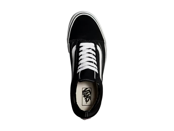 Tenis Vans Old Skool Negro con Blanco Unisex