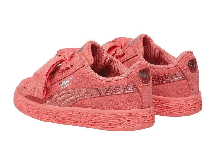 Tenis PUMA Suede Heart Rosa para Niña