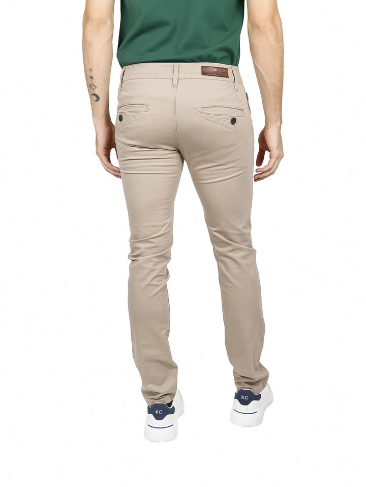 Pantalón de Gabardina GEVY JEANS Color Kaki