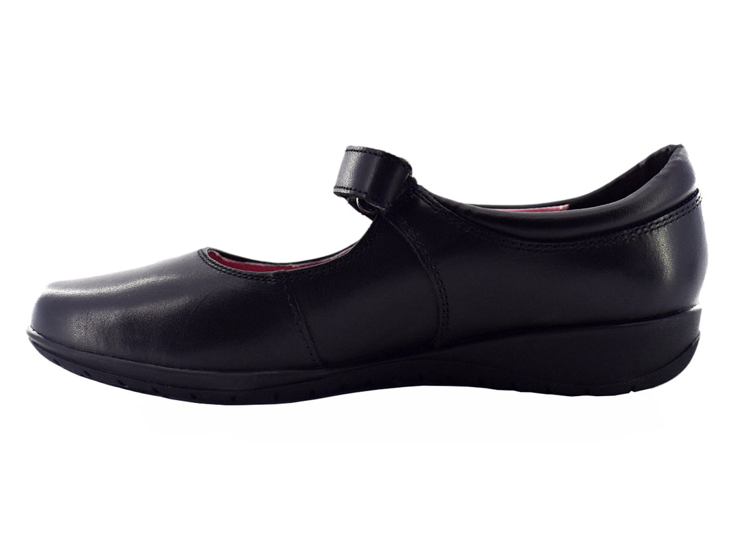 Zapatos Planos Flexi Negros para Mujer