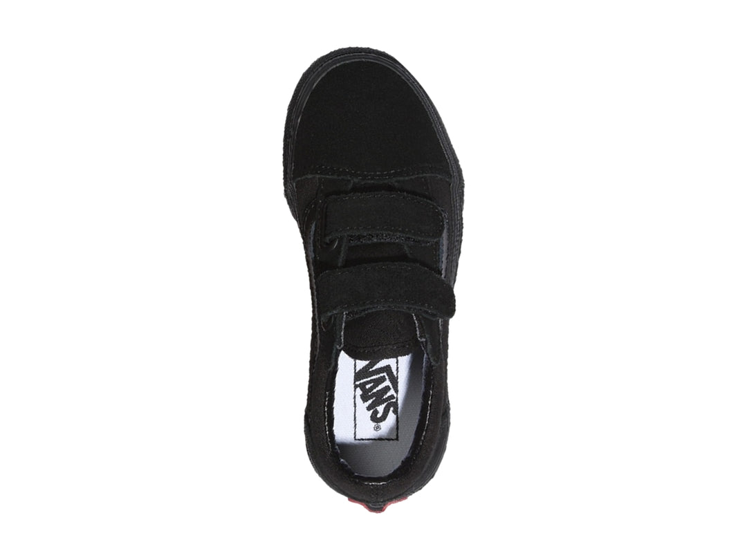Tenis Vans Old Skool V Negros para Niño