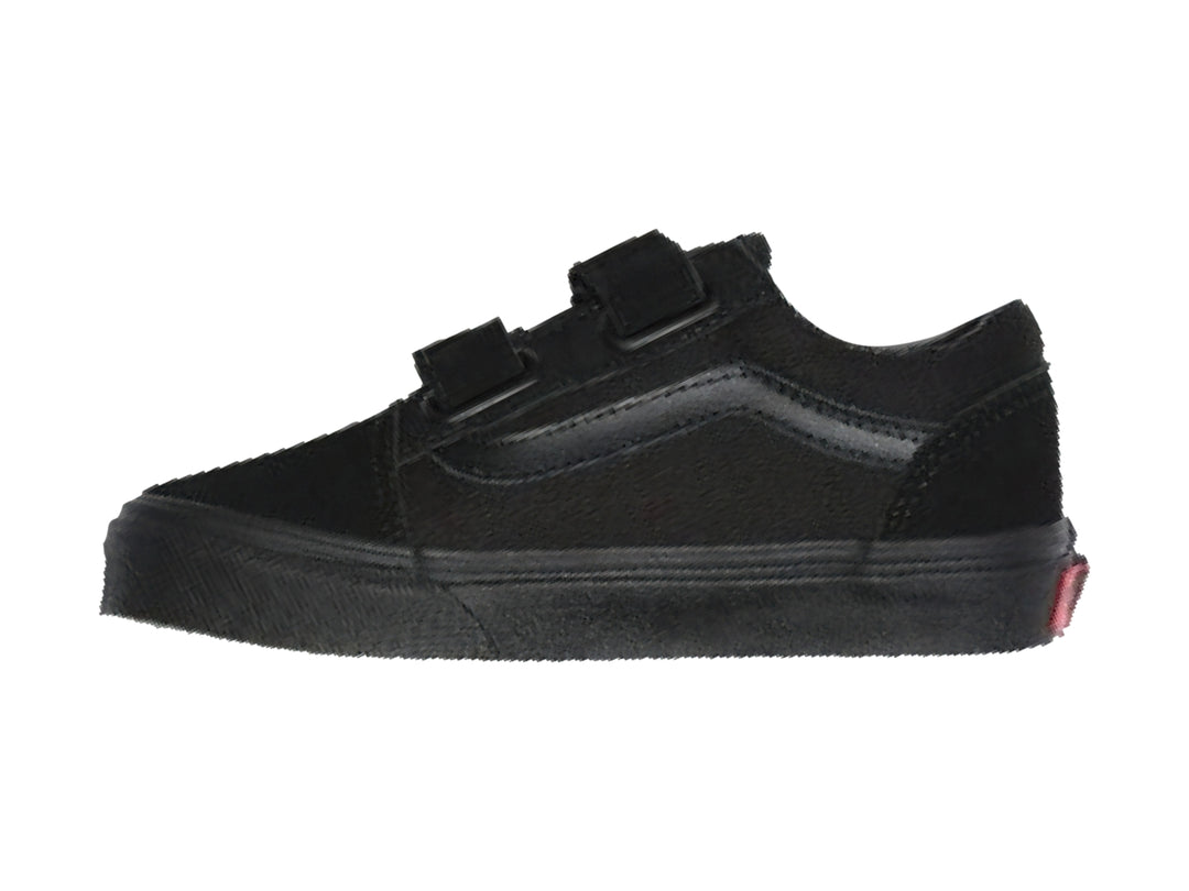 Tenis Vans Old Skool V Negros para Niño