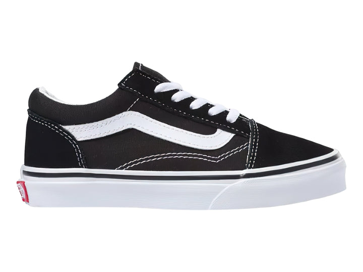 Tenis Vans Old Skool Negro con Blanco para Niño
