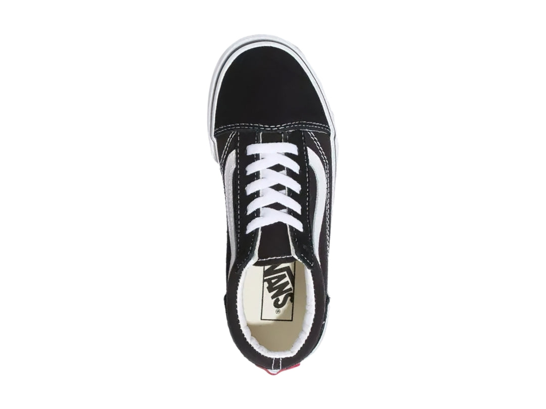 Tenis Vans Old Skool Negro con Blanco para Niño