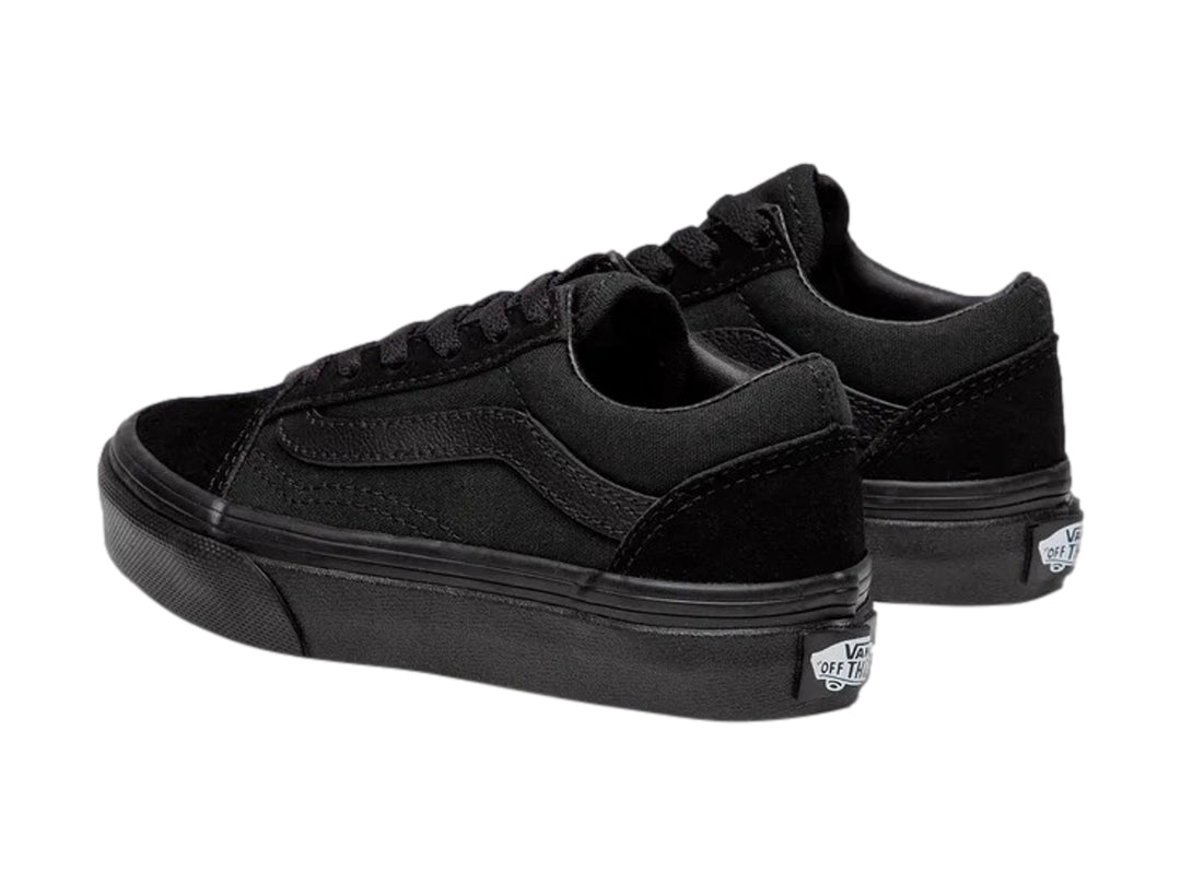 Tenis Vans Old Skool Negros para Niño