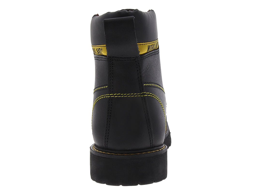 Botas de Trabajo Marco Delli Napa Negro para Hombre