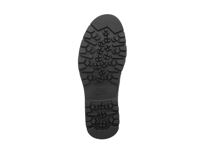 Zapato Flexi Killian Country para hombre en color negro, material de cuero y suela resistente.