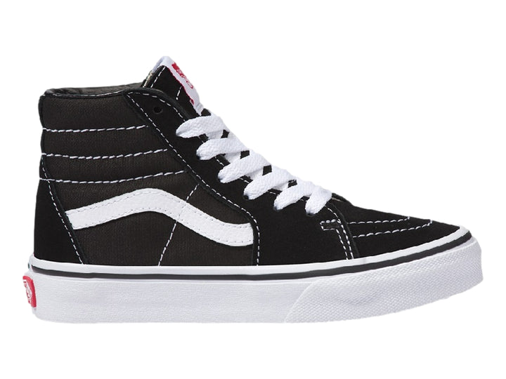 Tenis Vans Sk8-Hi Negro con Blanco para Niño