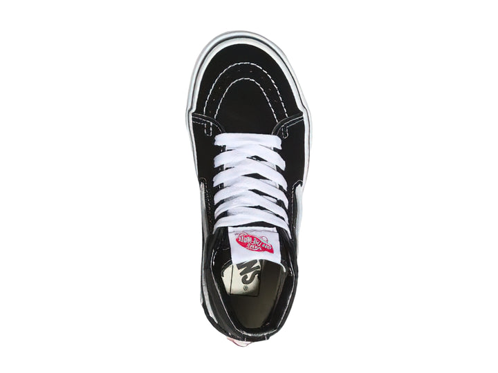 Tenis Vans Sk8-Hi Negro con Blanco para Niño