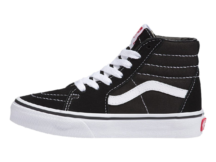 Tenis Vans Sk8-Hi Negro con Blanco para Niño