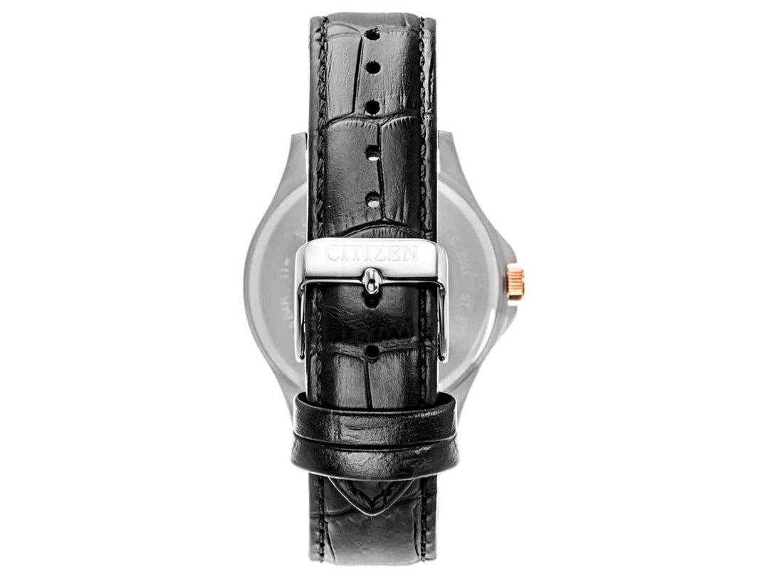 Reloj Citizen Analógico Negro y Plata
