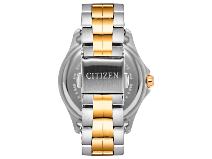 Reloj Citizen Analógico Bicolor Plata y Dorado para Mujer