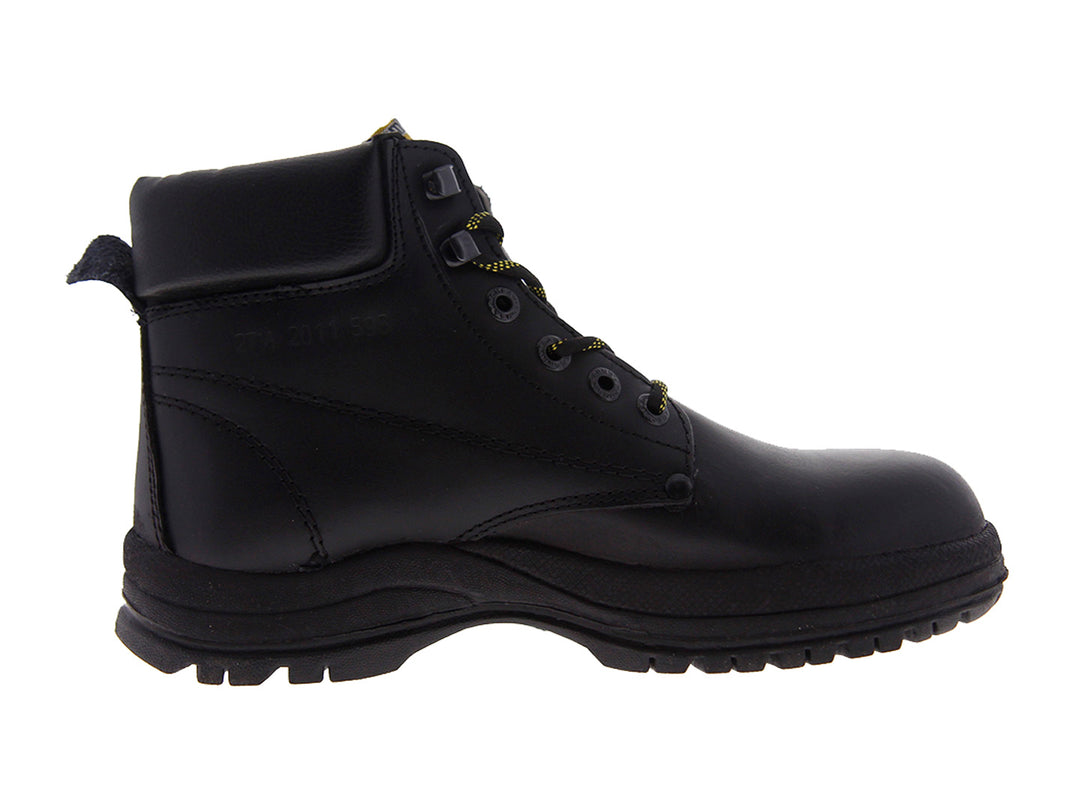 Botas Rombar Napa Negro con Casco de Acero para Hombre