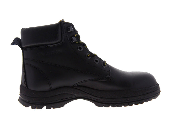 Botas Rombar Napa Negro con Casco de Acero para Hombre