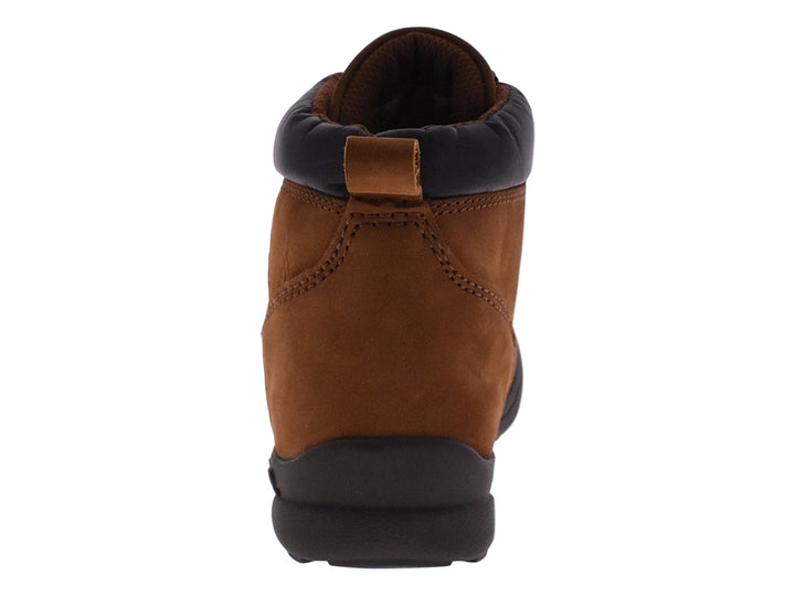 Botas Jeep Patriot para mujer en color bronce con cuello y suela en color negro.