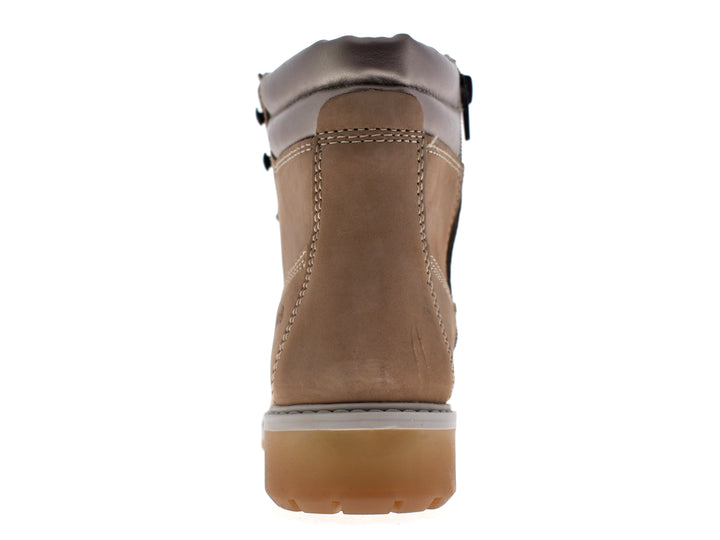 Botas Swissbrand de Cuero Color Carne para Mujer
