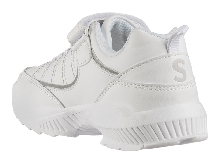 Tenis K-Swiss One Blanco y Gris para Niño