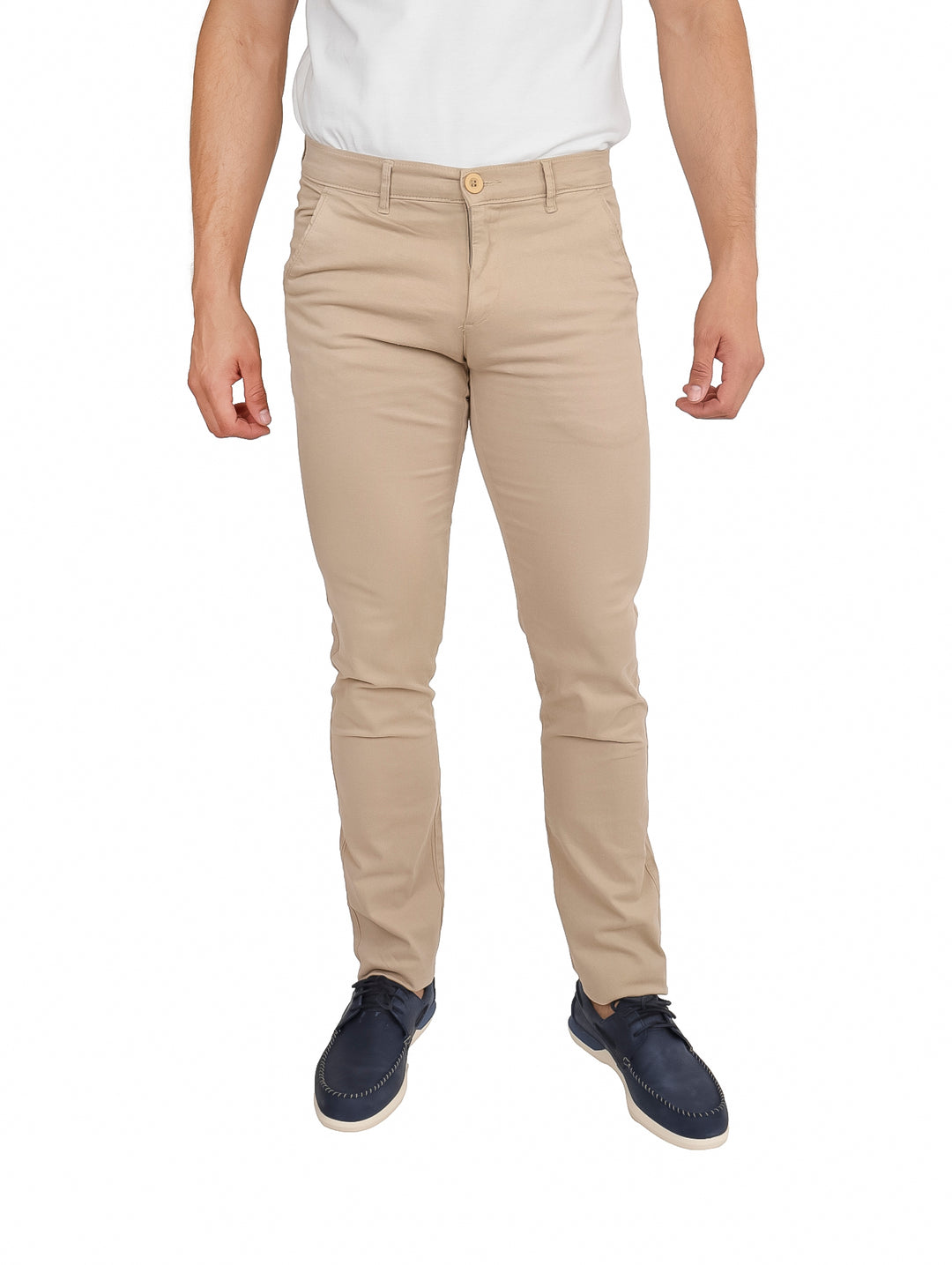 Pantalón Authentic Lyon Casual Color Arena