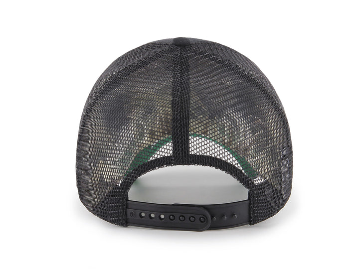 Gorra de béisbol negra 47 Brand con logo de Boston Red Sox y panel trasero de malla.