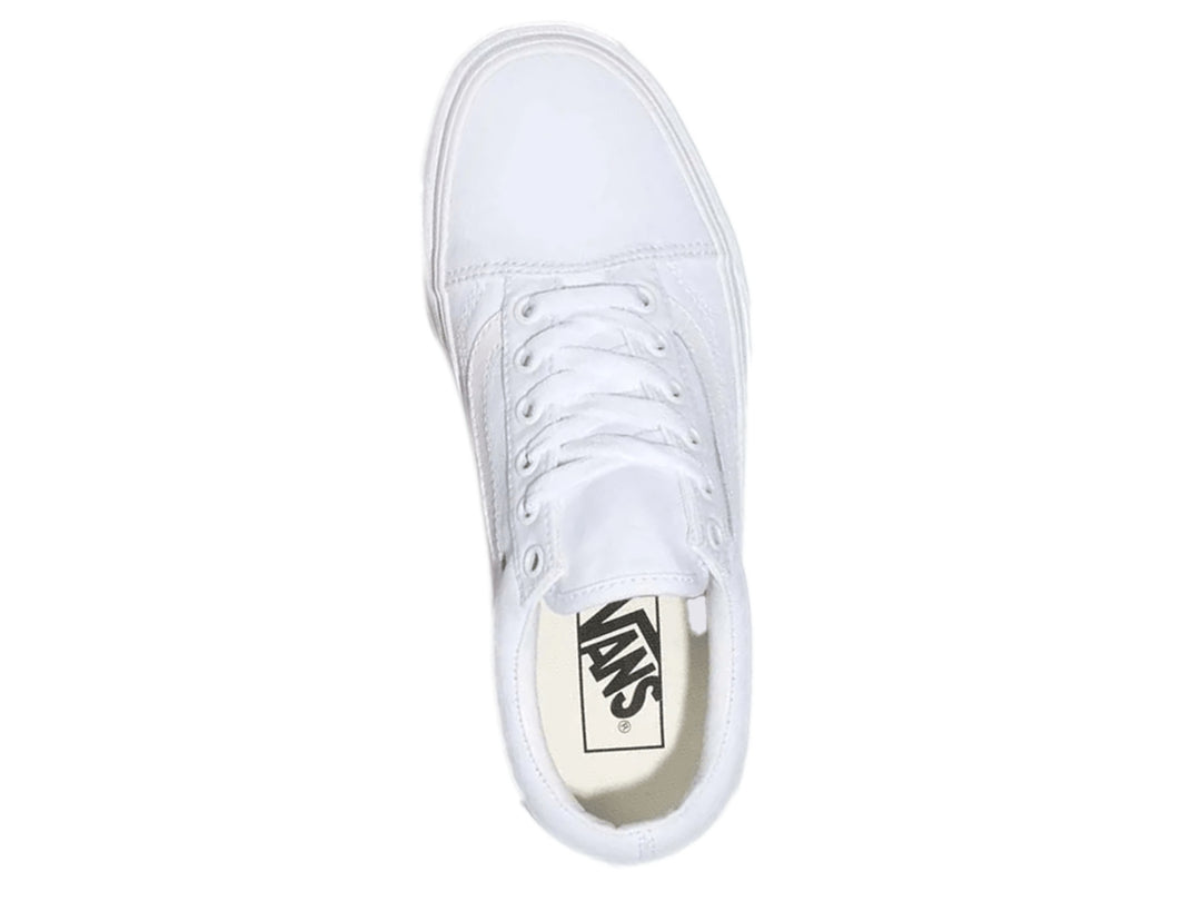 Tenis Vans Old Skool Platform Blanco para Mujer