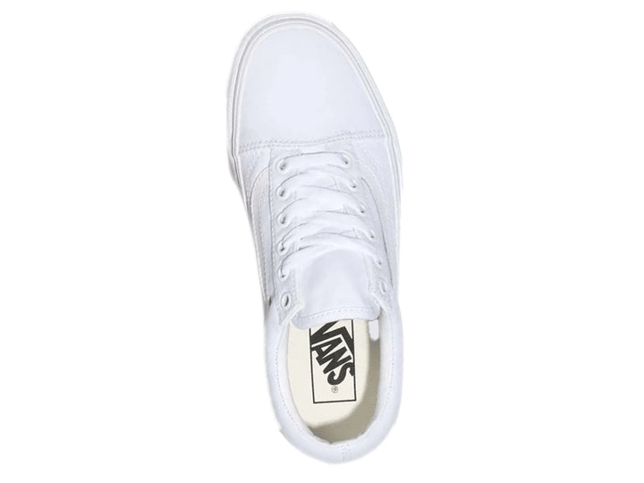 Tenis Vans Old Skool Platform Blanco para Mujer