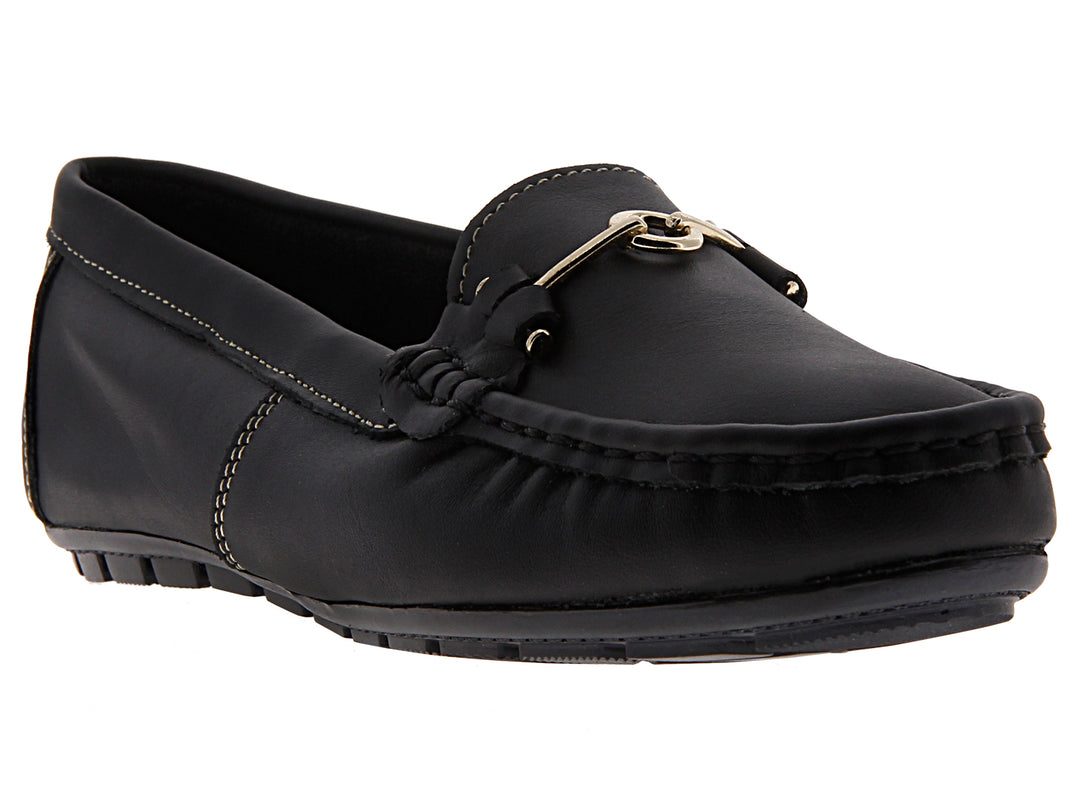 Mocasines Meli&amp;Ana Napa Negro para Mujer