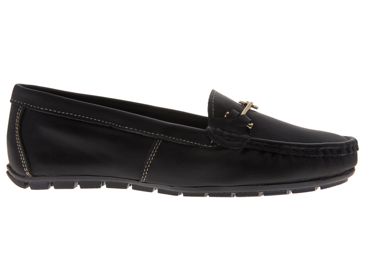 Mocasines Meli&amp;Ana Napa Negro para Mujer