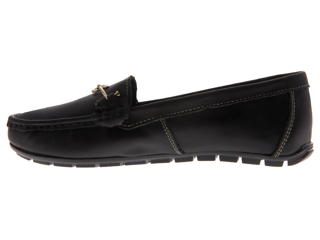 Mocasines Meli&amp;Ana Napa Negro para Mujer