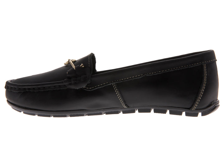 Mocasines Meli&amp;Ana Napa Negro para Mujer