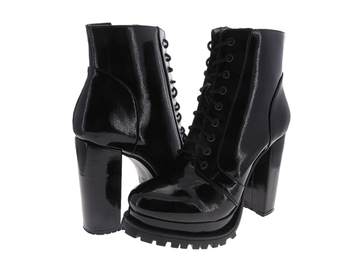 Botas Sarah Serguei Charol Negro para Mujer