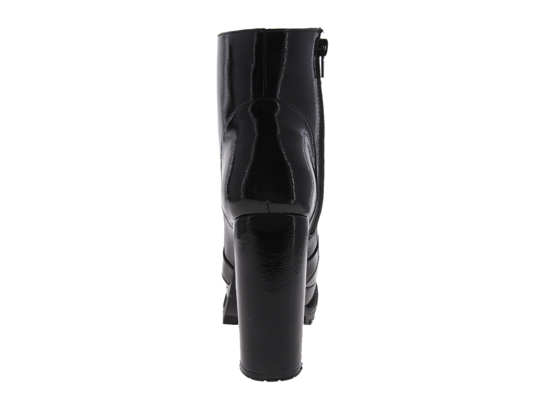 Botas Sarah Serguei Charol Negro para Mujer