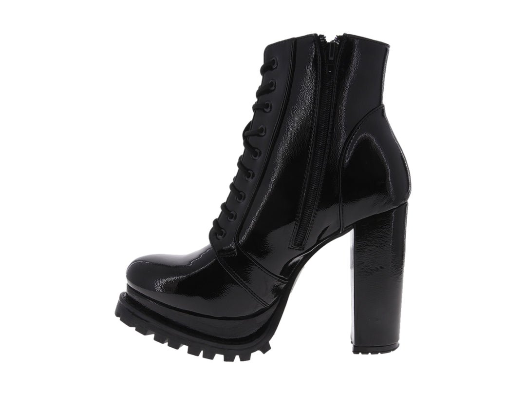 Botas Sarah Serguei Charol Negro para Mujer