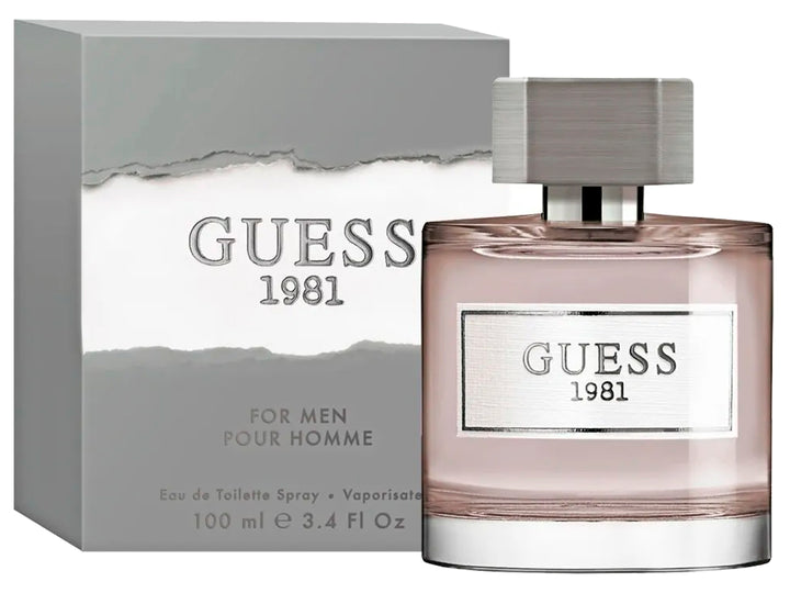 Perfume Guess 1981 para Hombre Gris 100ml EDT