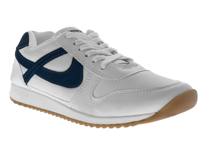 Tenis Panam Blanco Azul para Hombre