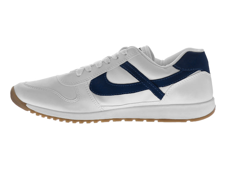 Tenis Panam Blanco Azul para Hombre
