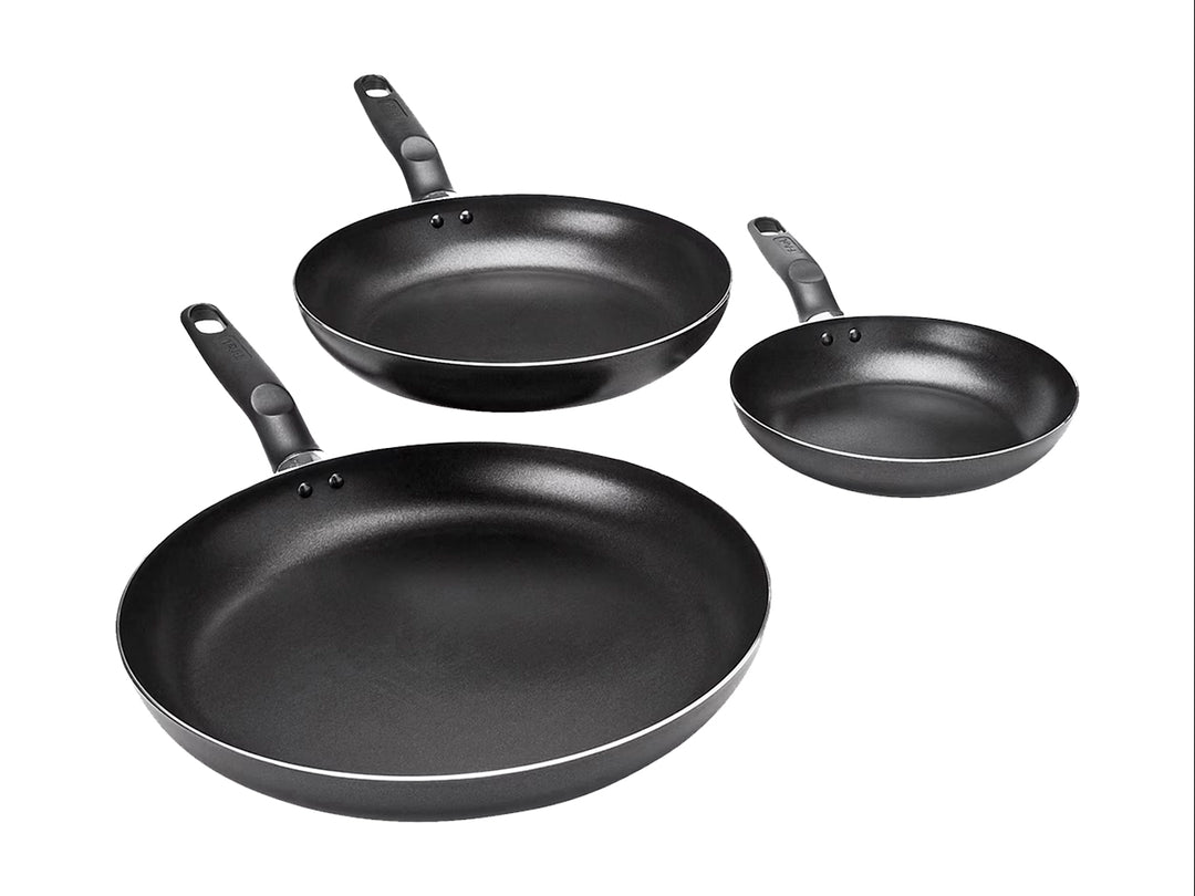 Juego de Sartenes T-FAL Inicia Negro 20, 24 y 30 cm