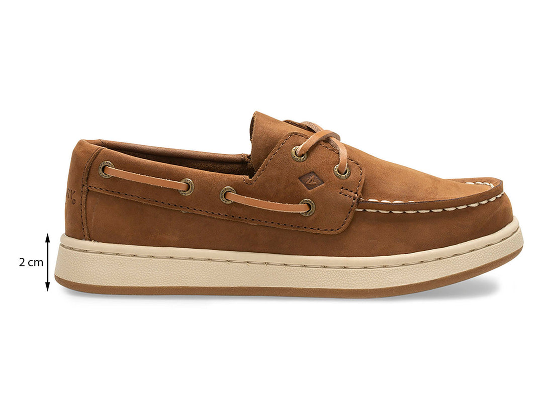 Zapatos Sperry Cup II Café para Niño