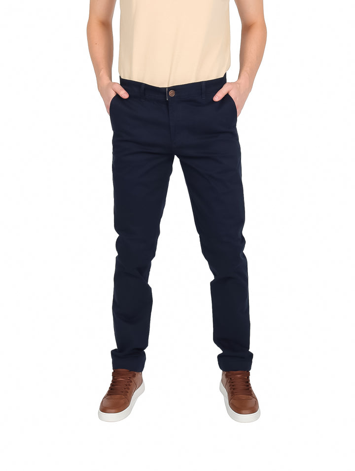 Pantalón de Gabardina White Peak Azul Marino