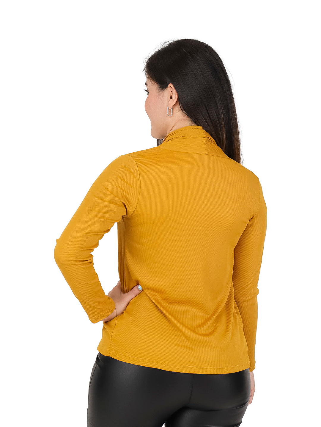 Fashion Teens Cardigan Mostaza para Mujer