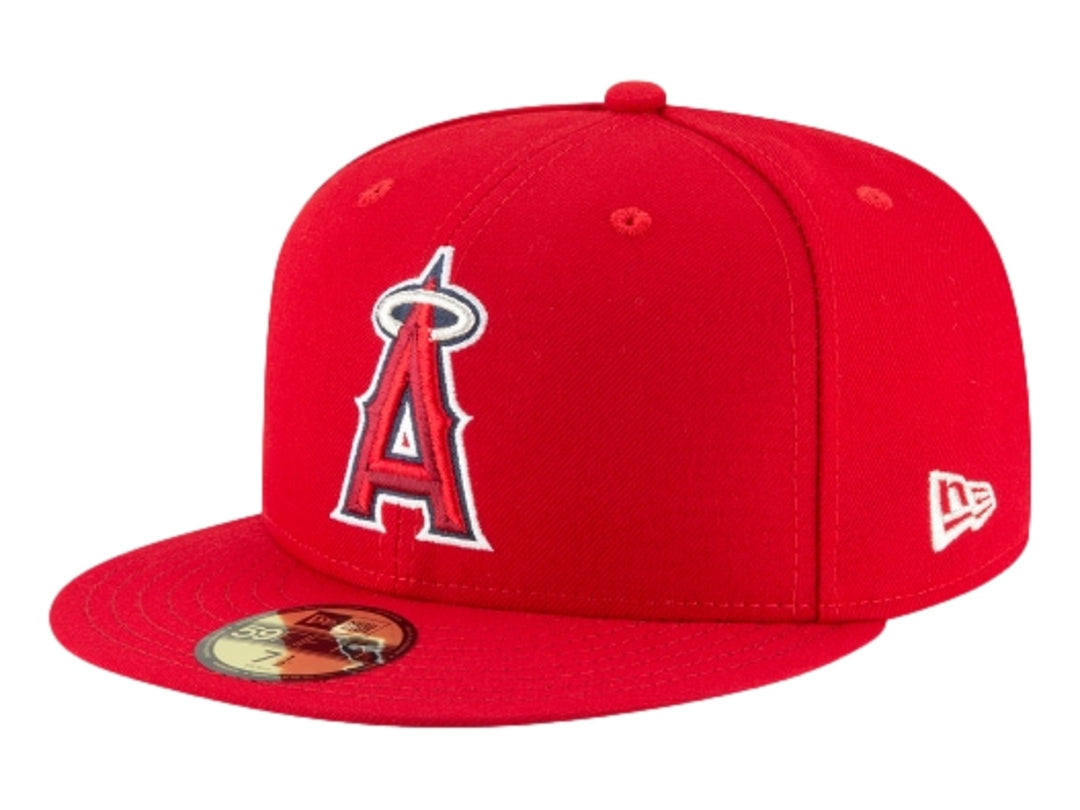 Gorra New Era Los Angeles Angels Roja Visera Plana