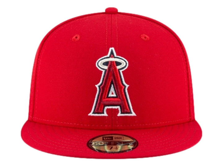 Gorra New Era Los Angeles Angels Roja Visera Plana