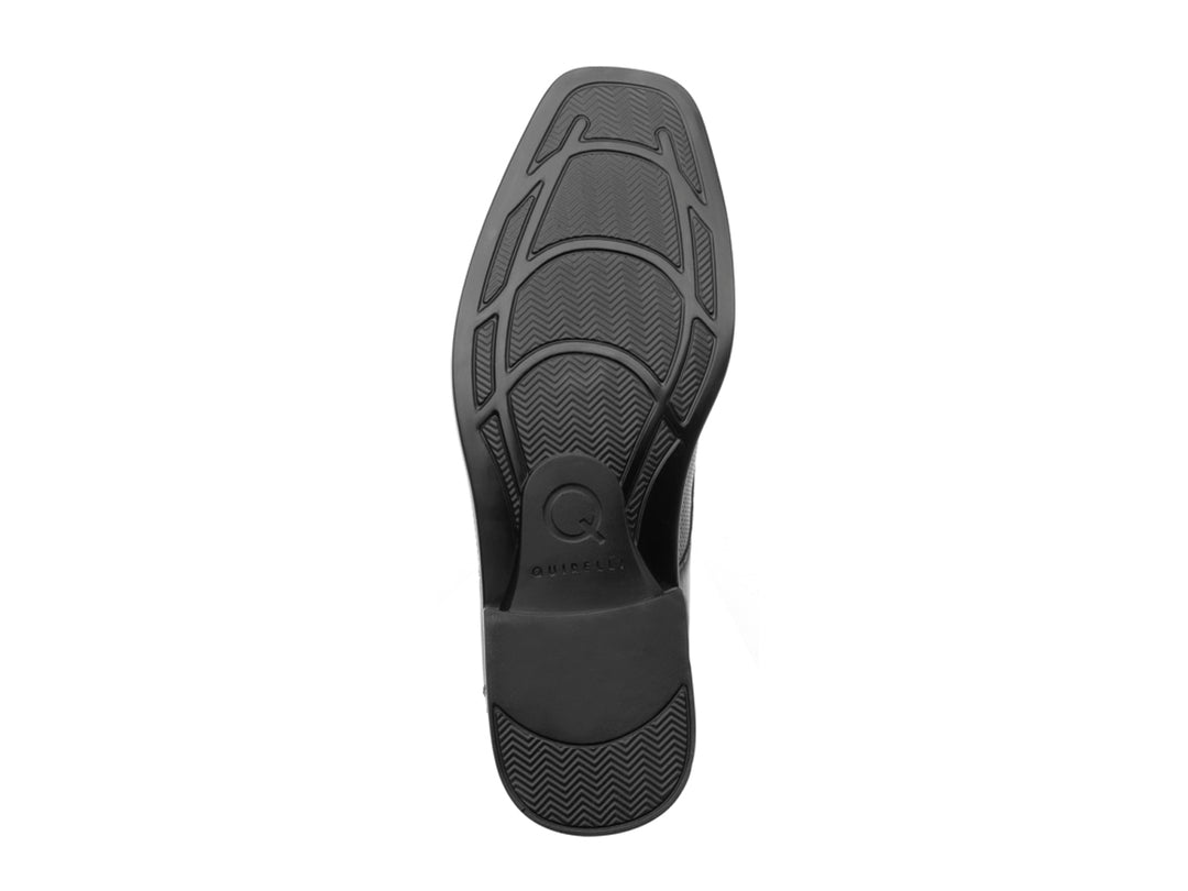 Zapatos Quirelli Negros de Cuero para Hombre